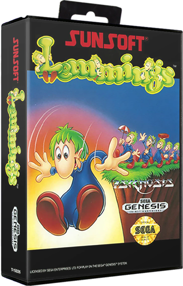 Lemmings box art