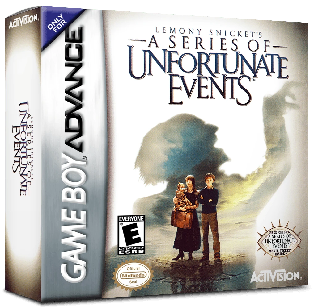 Lemony Snicket's A Series of Unfortunate Events box art