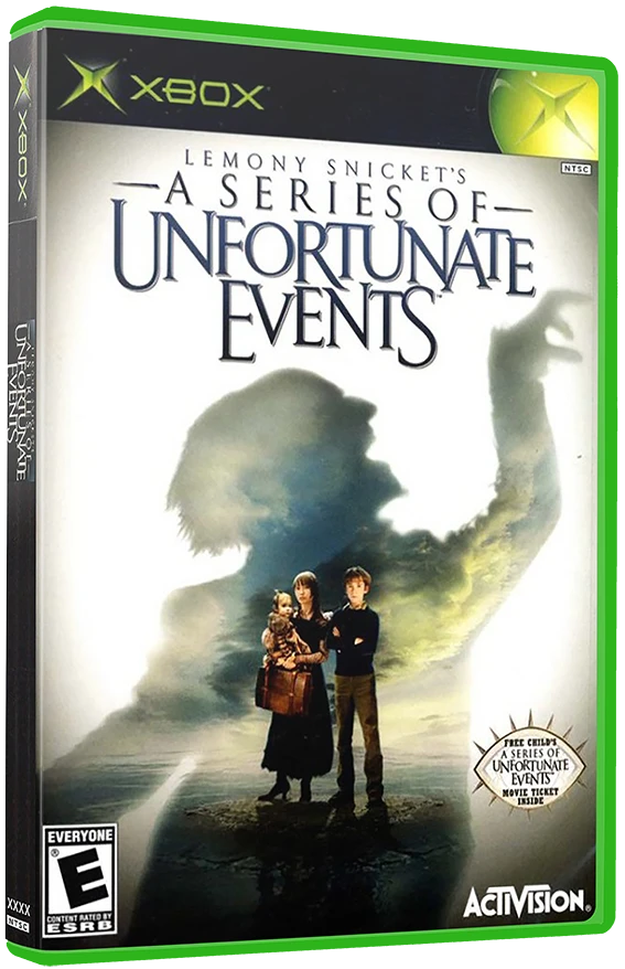 Lemony Snicket's A Series of Unfortunate Events box art