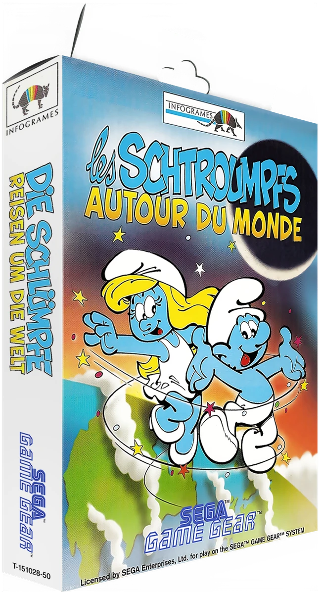 Les Schtroumpfs: Autour du Monde box art