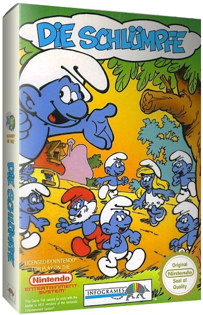Les Schtroumpfs box art