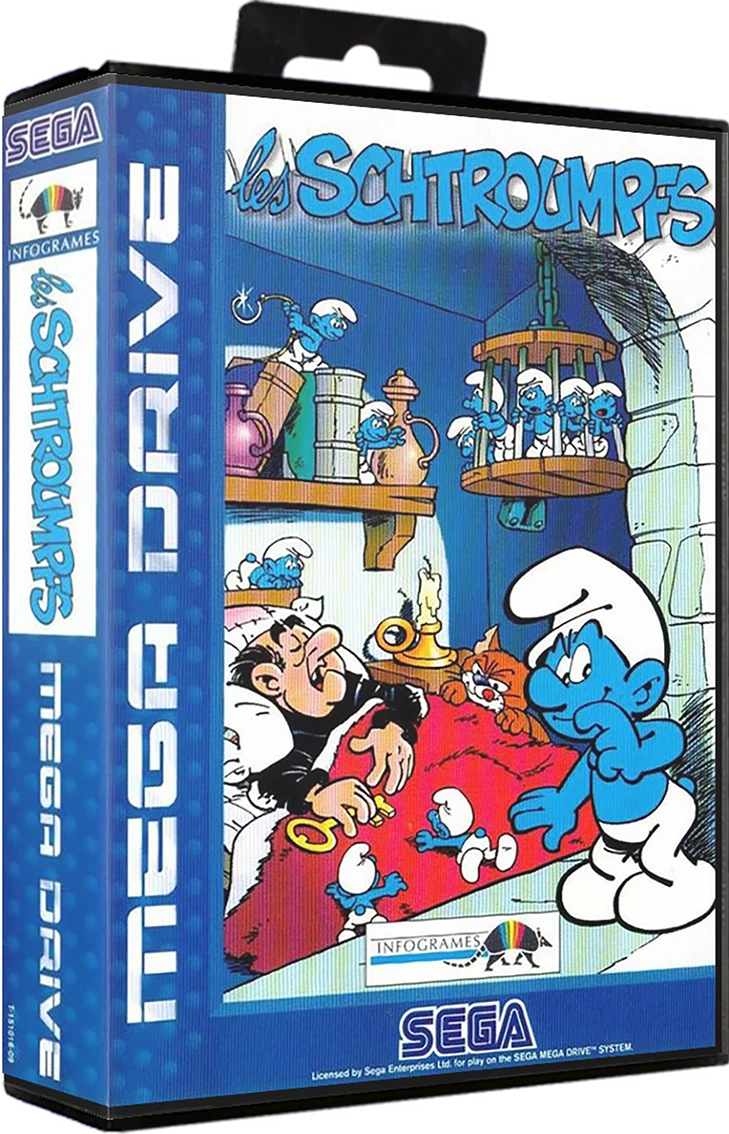 Les Schtroumpfs box art