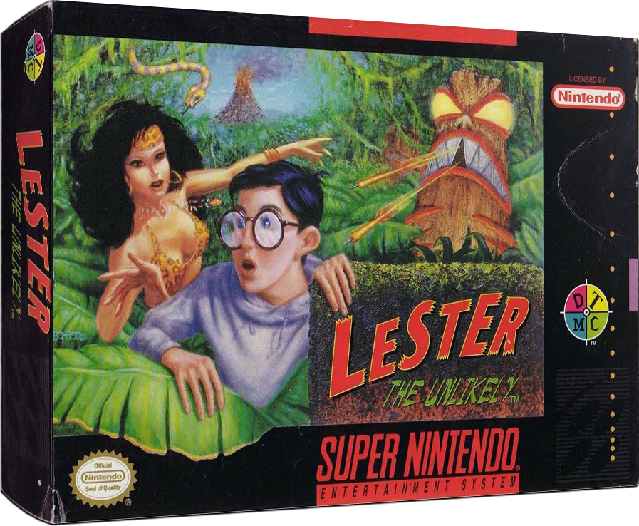 Lester the Unlikely box art