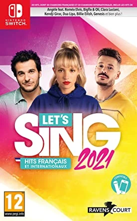 Let's Sing 2021 box art