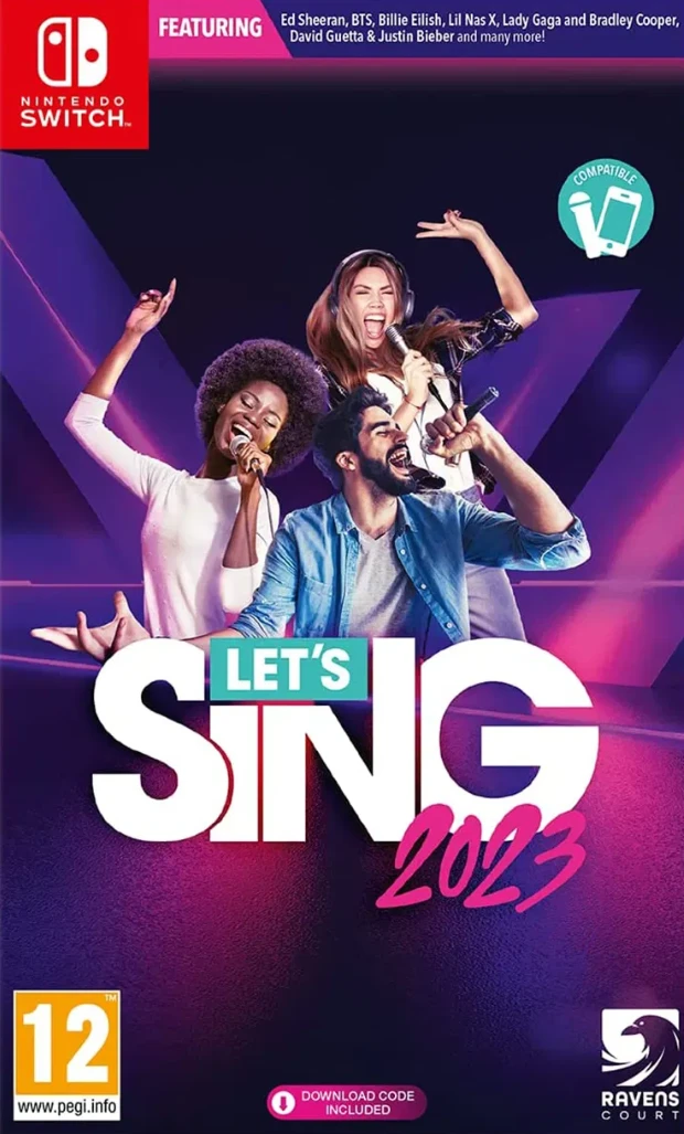 Let's Sing 2023 box art