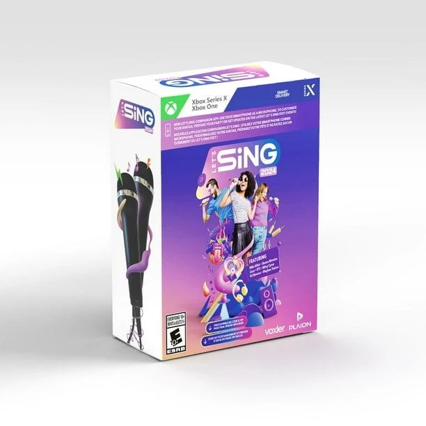 Let's Sing 2024 [2 Mic pack] box art