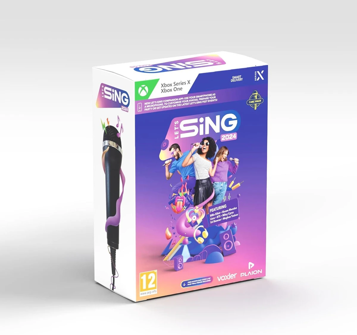 Let's Sing 2024 [Mic Pack] box art