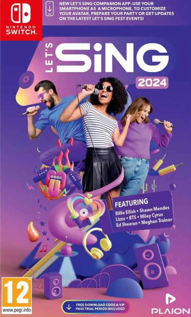 Let's Sing 2024 box art