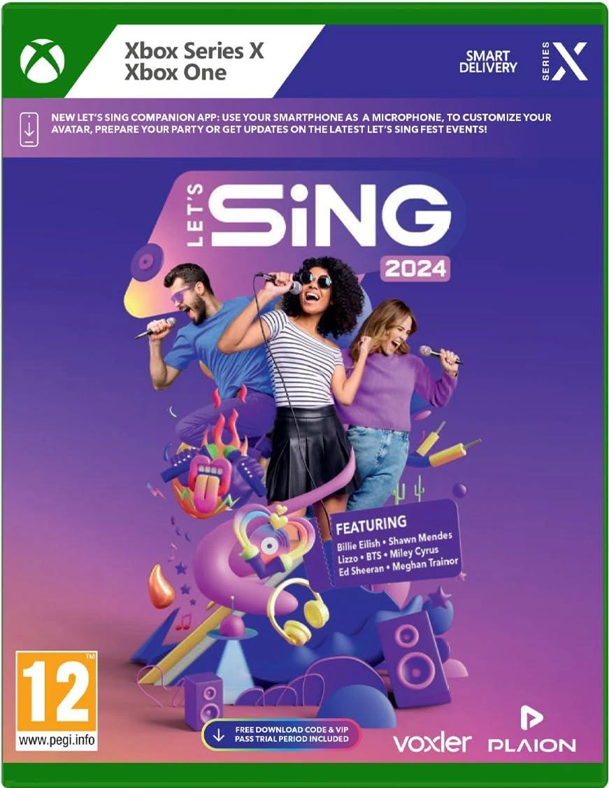Let's Sing 2024 box art