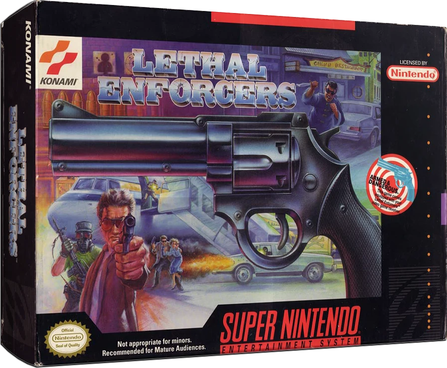 Lethal Enforcers [Gun Bundle] box art
