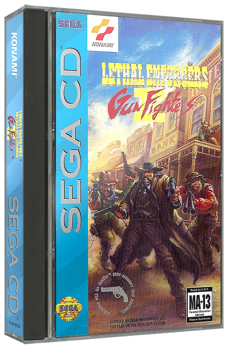 Lethal Enforcers II Gun Fighters box art