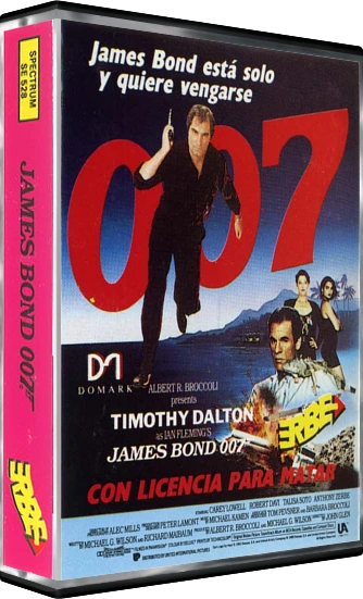 Licence to Kill box art