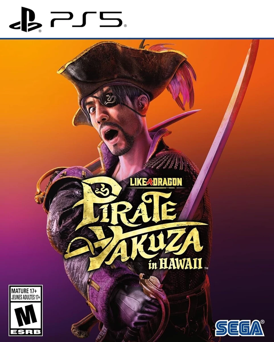 Like A Dragon: Pirate Yakuza In Hawaii box art