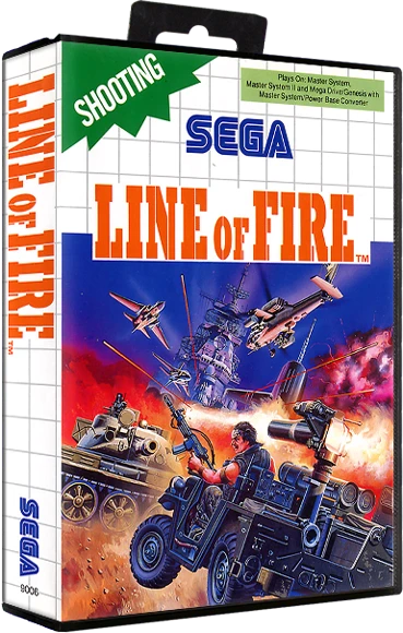 Line of Fire box art