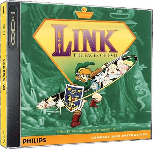 Link: The Faces of Evil box art
