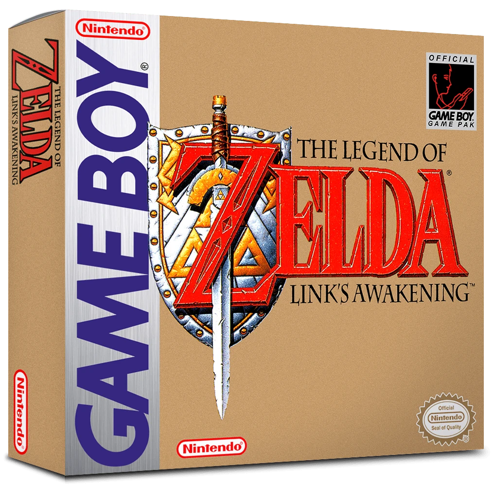 Zelda Link's Awakening box art