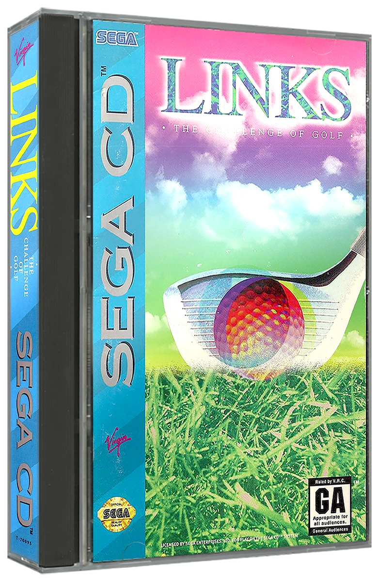 Links The Challenge of Golf box art