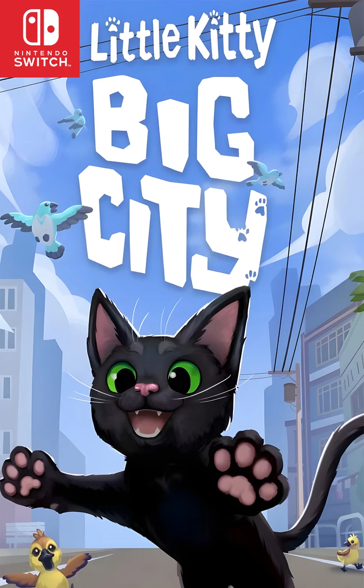 Little Kitty, Big City box art