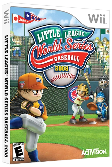 Little League World Series Baseball 2008 box art