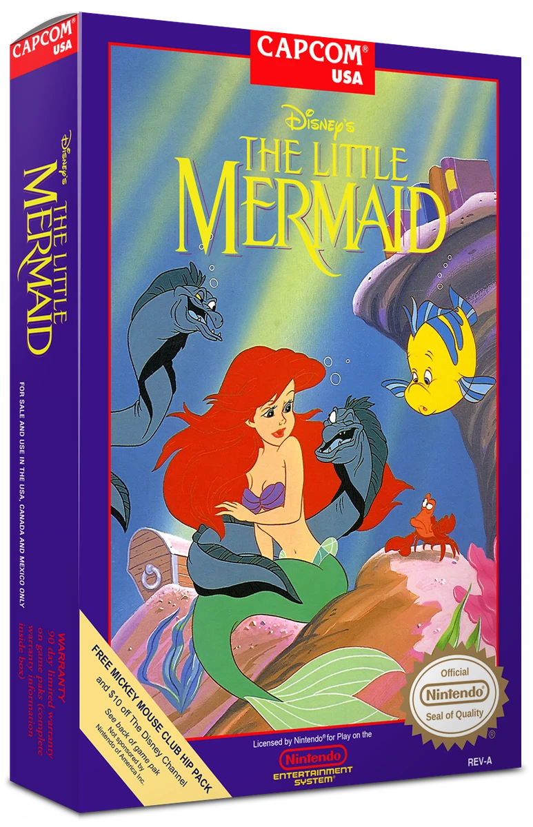 Little Mermaid box art