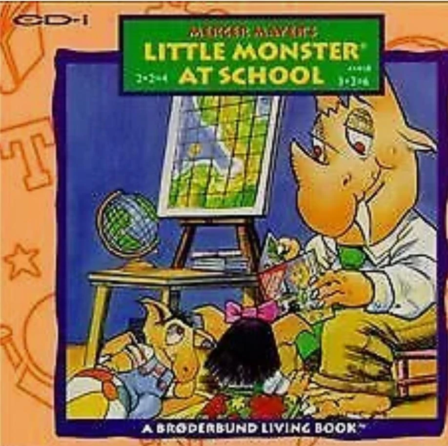 Little Monster At School box art