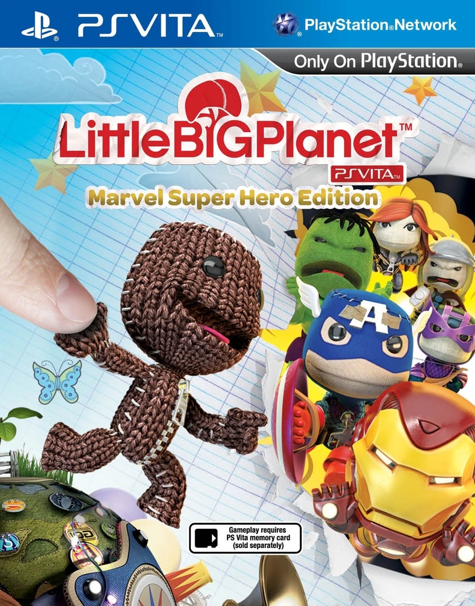 LittleBigPlanet [Marvel Super Hero Edition] box art