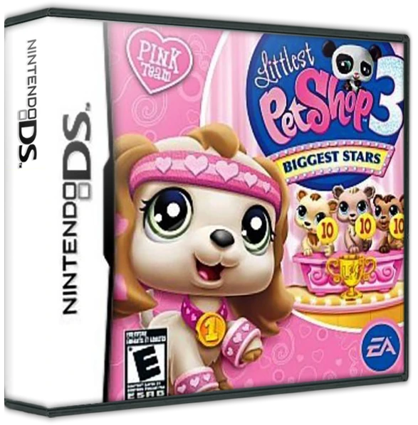 Littlest Pet Shop 3: Biggest Stars: Pink Team box art