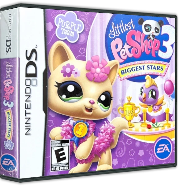 Littlest Pet Shop 3: Biggest Stars: Purple Team box art