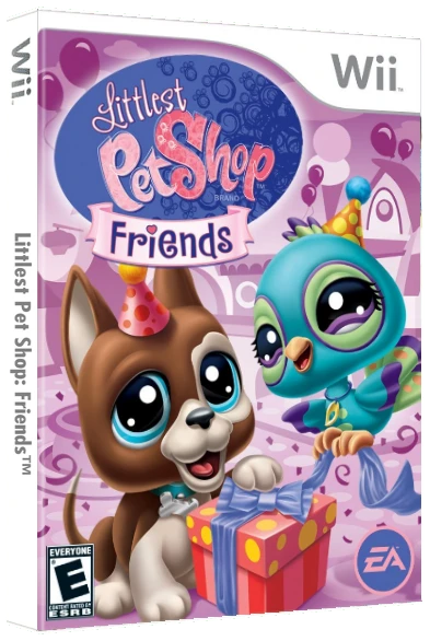 Littlest Pet Shop Friends box art