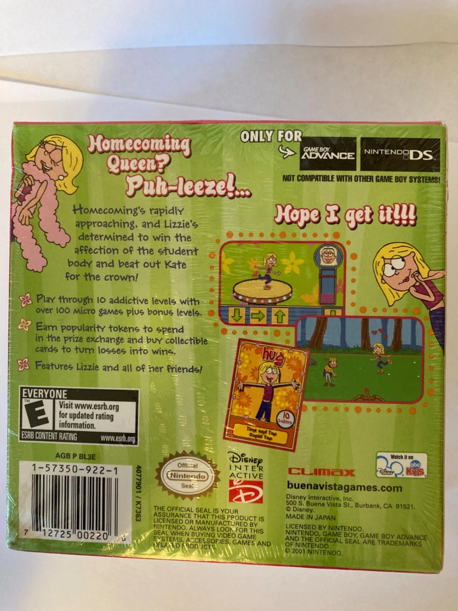 Lizzie McGuire 3 box art
