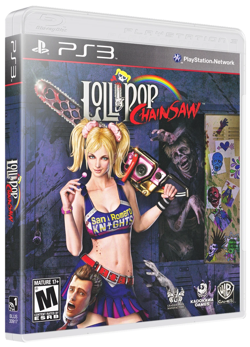 Lollipop Chainsaw box art