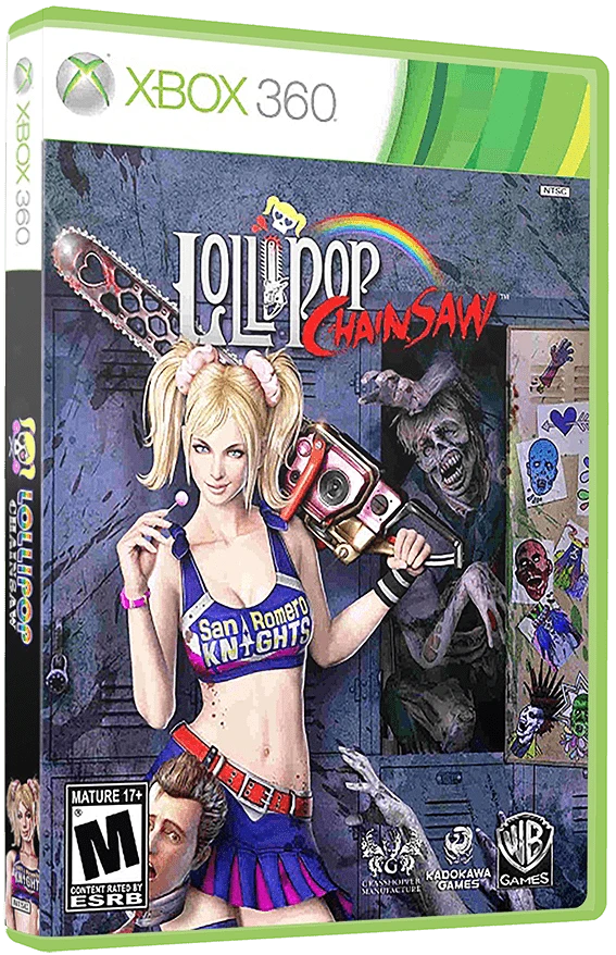 Lollipop Chainsaw box art