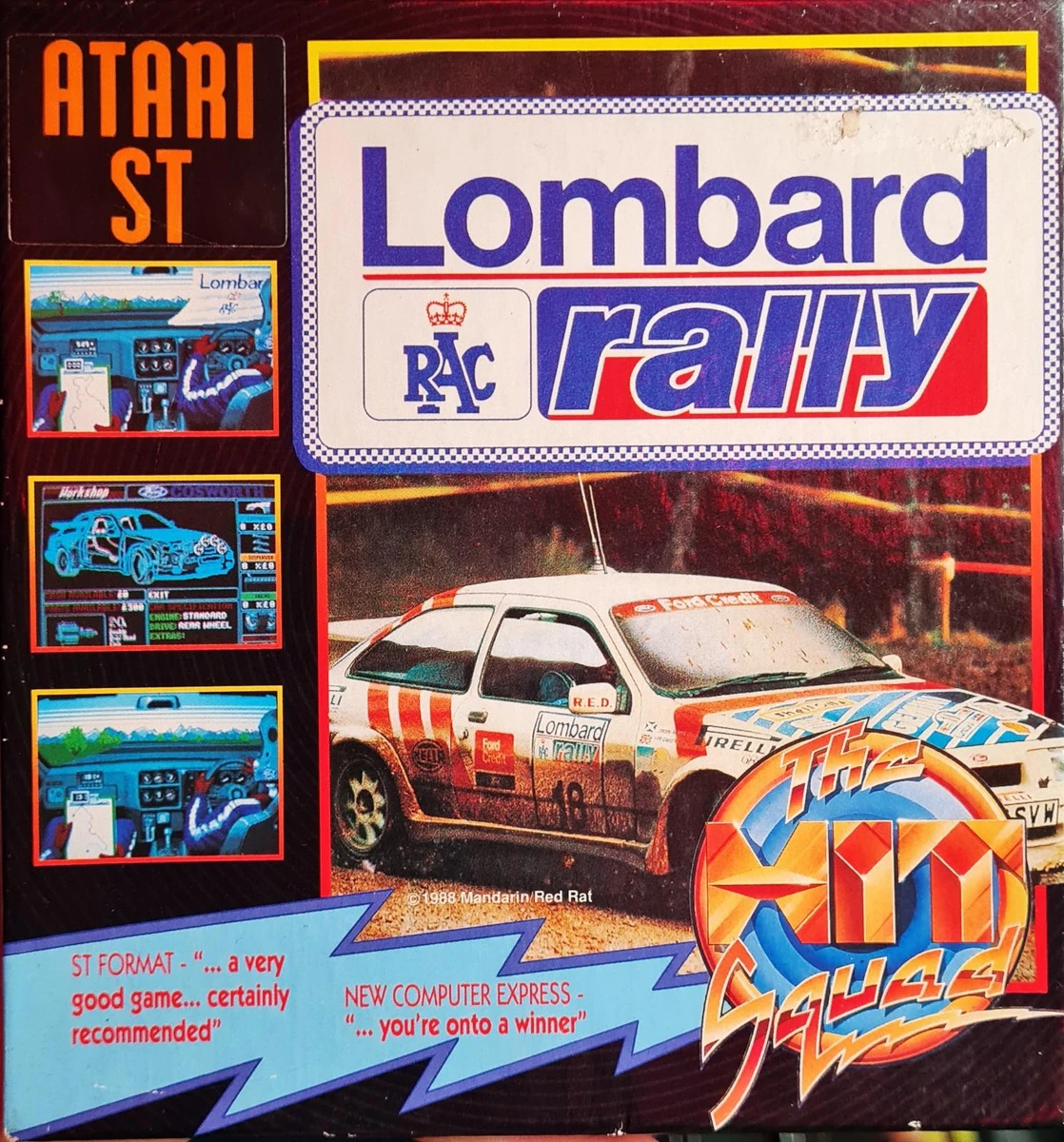 Lombard Rally box art