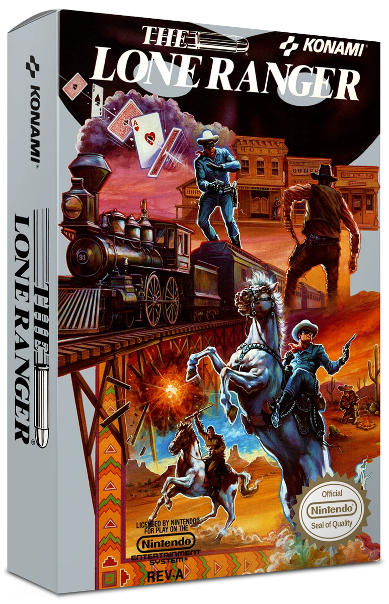Lone Ranger box art