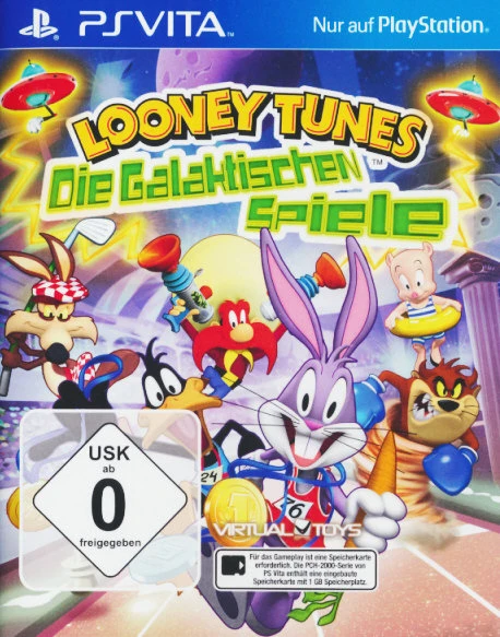 Looney Tunes Galactic Sports box art