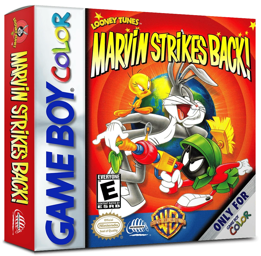 Looney Tunes Marvin Strikes Back box art