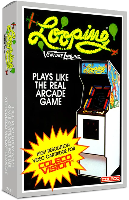 Looping box art