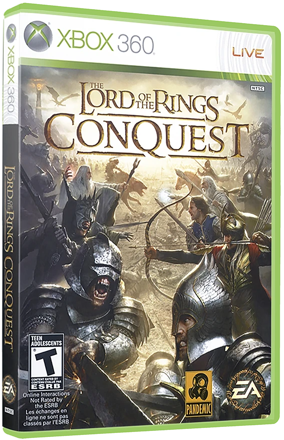 Lord of the Rings Conquest box art