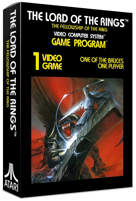 Lord of the Rings Fellowship of the Ring box art