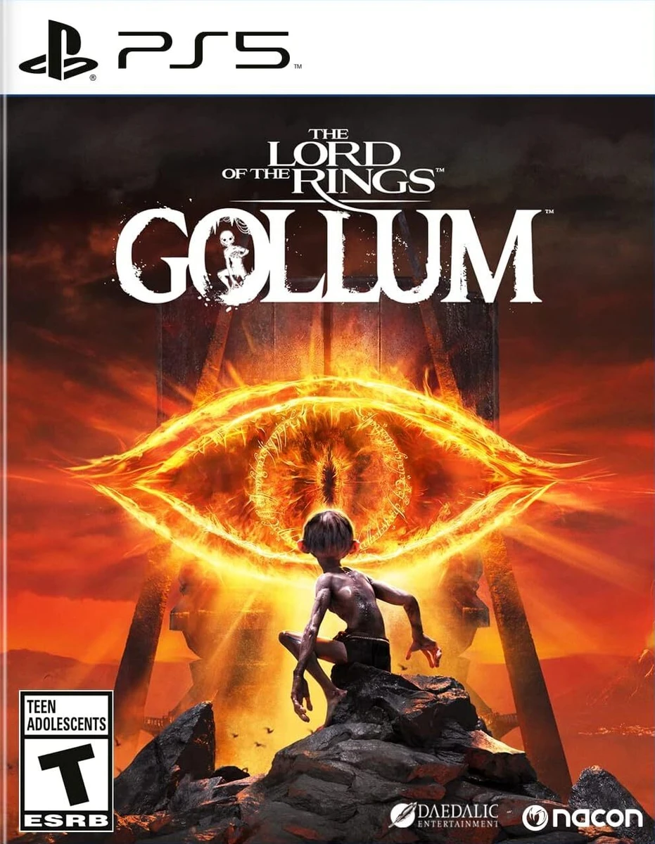 Lord of the Rings: Gollum box art