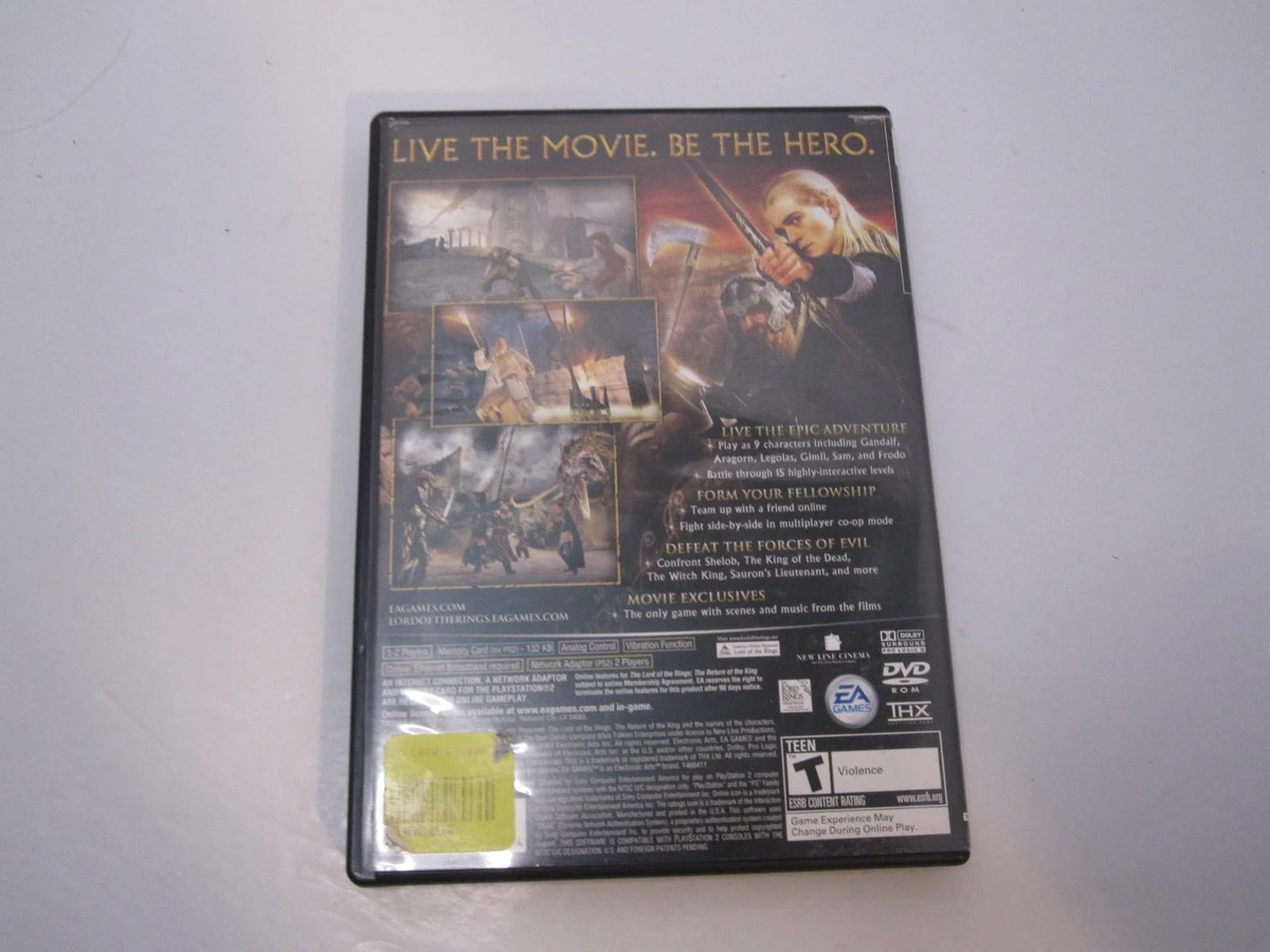 Lord of the Rings Return of the King box art