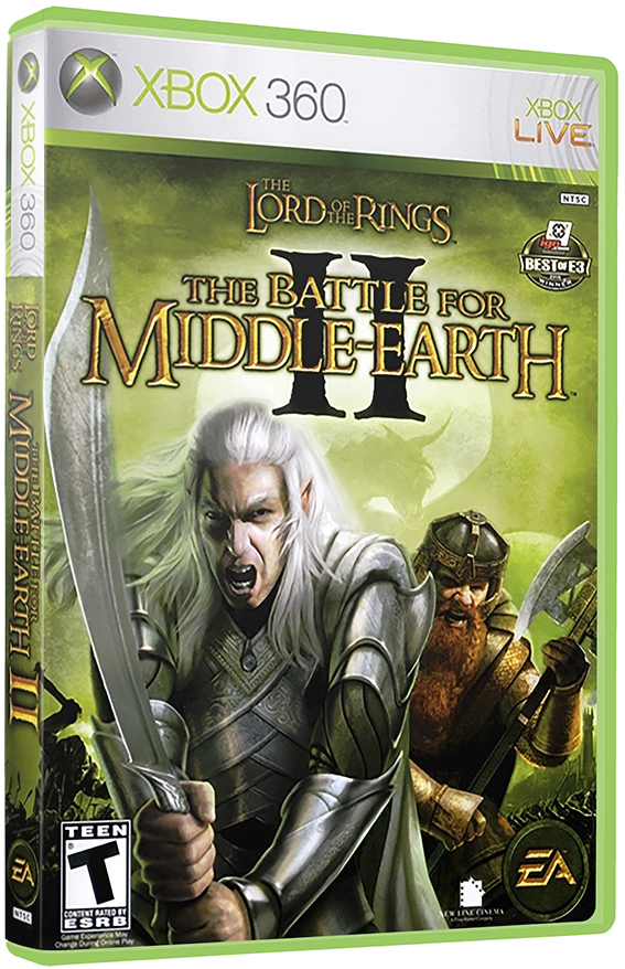 Lord of the Rings: The Battle for Middle-Earth II box art