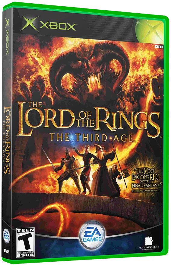 Lord of the Rings: The Third Age box art