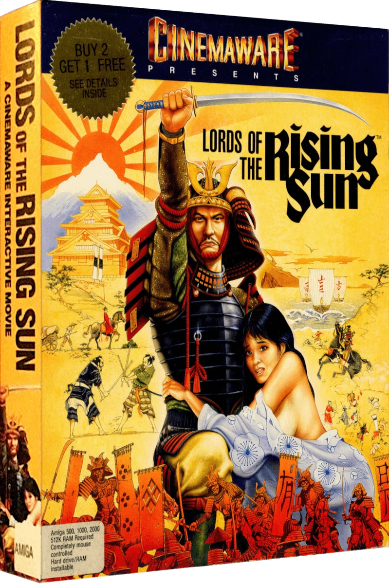 Lords Of The Rising Sun box art