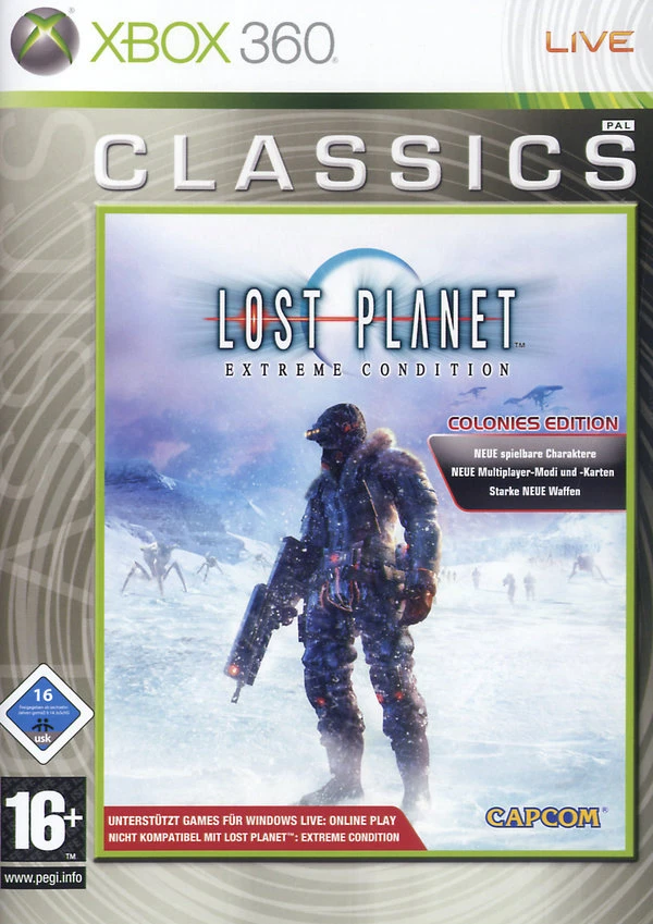 Lost Planet Extreme Condition [Colonies Edition] box art