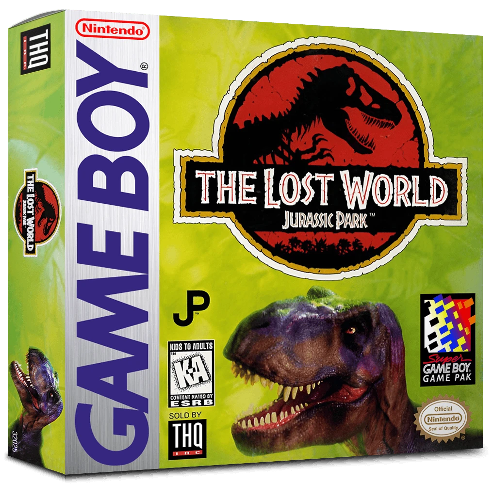 Lost World: Jurassic Park box art