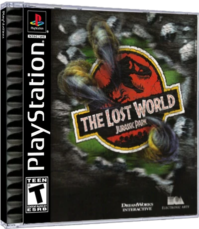 Lost World Jurassic Park box art