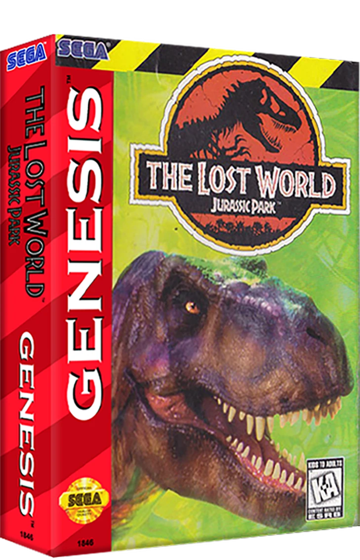 Lost World: Jurassic Park box art