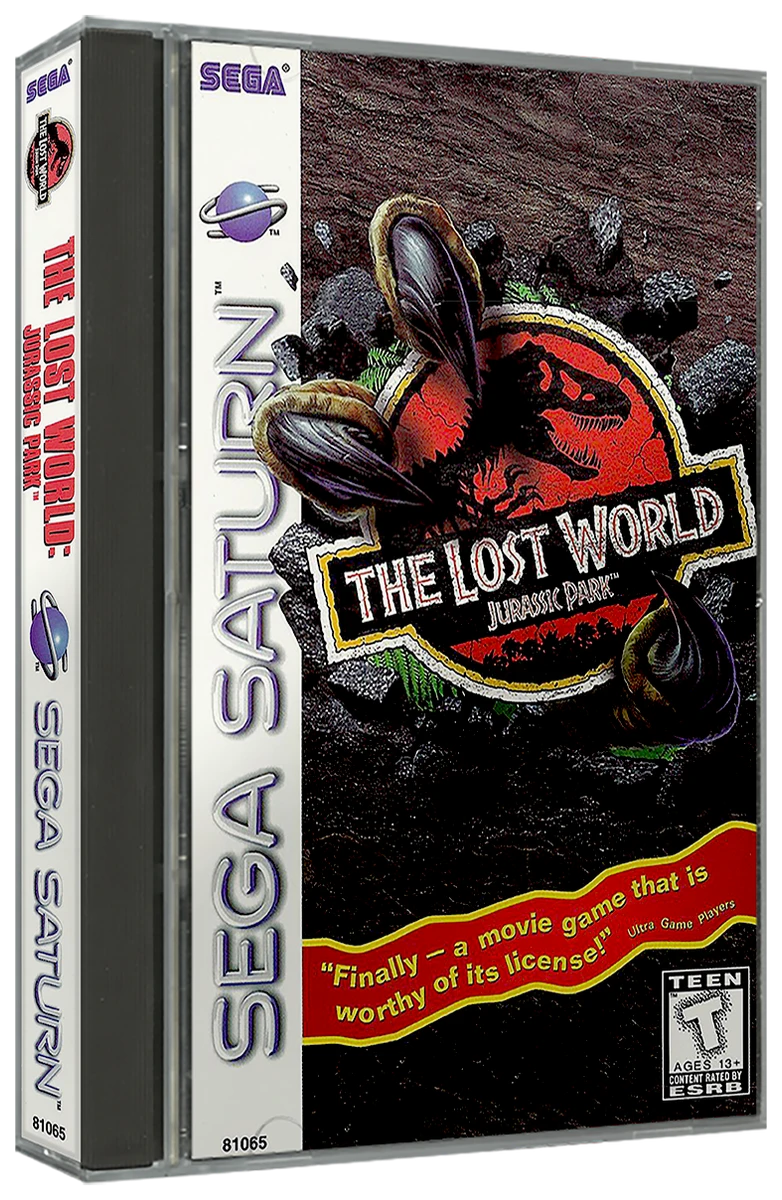 Lost World Jurassic Park box art