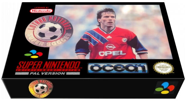Lothar Matthaus Super Soccer box art
